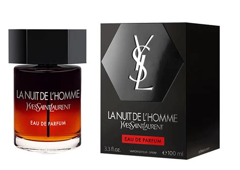 yves saint laurent la nuit de l'homme.|yves saint laurent parfum.